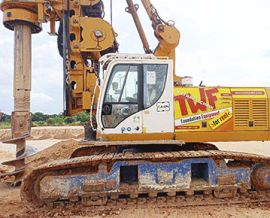Gebraucht BAUER BG 26 Rotary Drilling Rig - Year 2016
