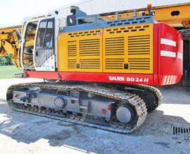 Gebraucht BAUER BG 24 H Rotary Drilling Rig - Year 2015