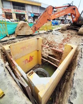 TWF - Manhole Box Shoring Type 600