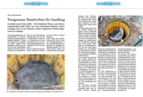 Terminal-Erweiterung in Travemünde