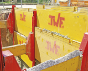 Used TWF Double slide rail shoring - Year 2018